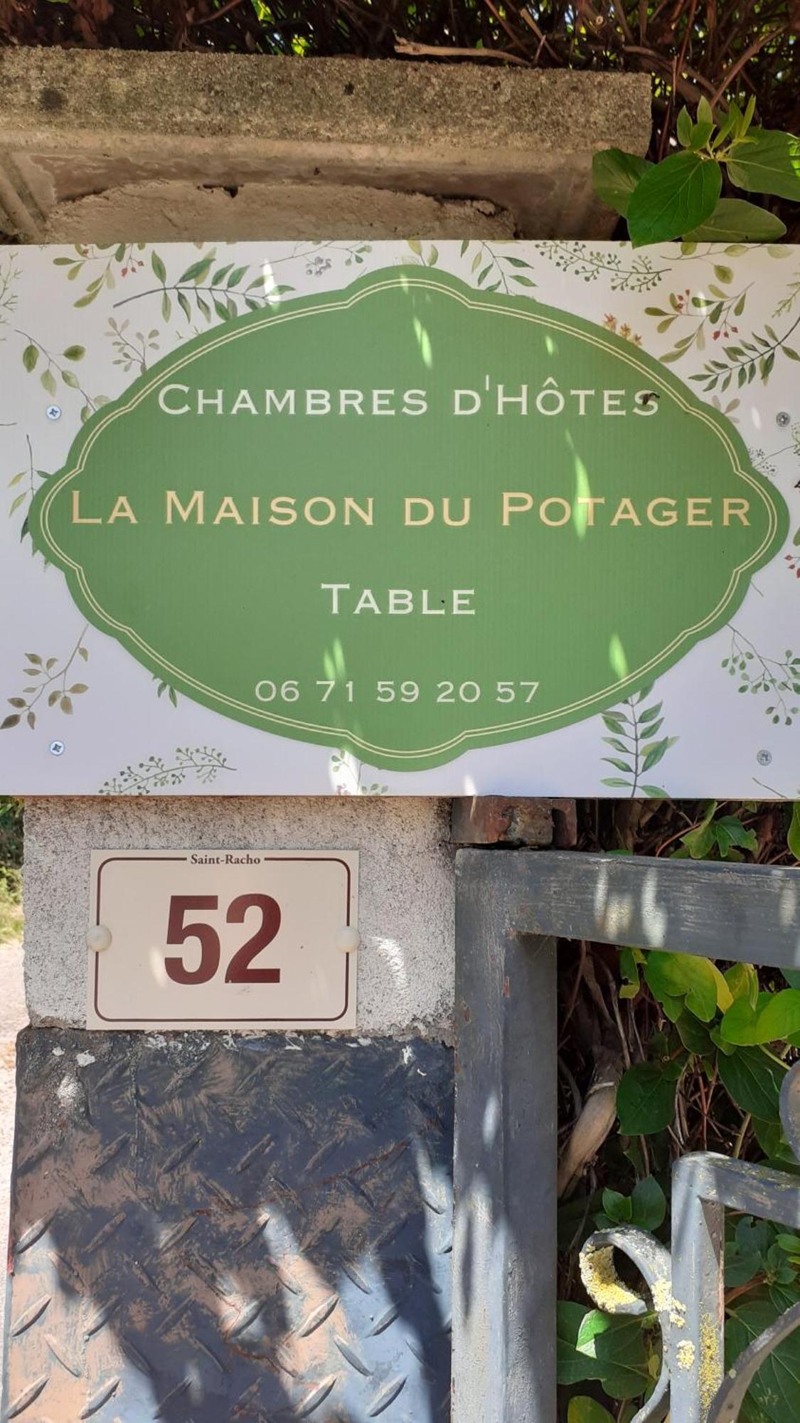 La Maison Du Potager Saint-Racho Zewnętrze zdjęcie